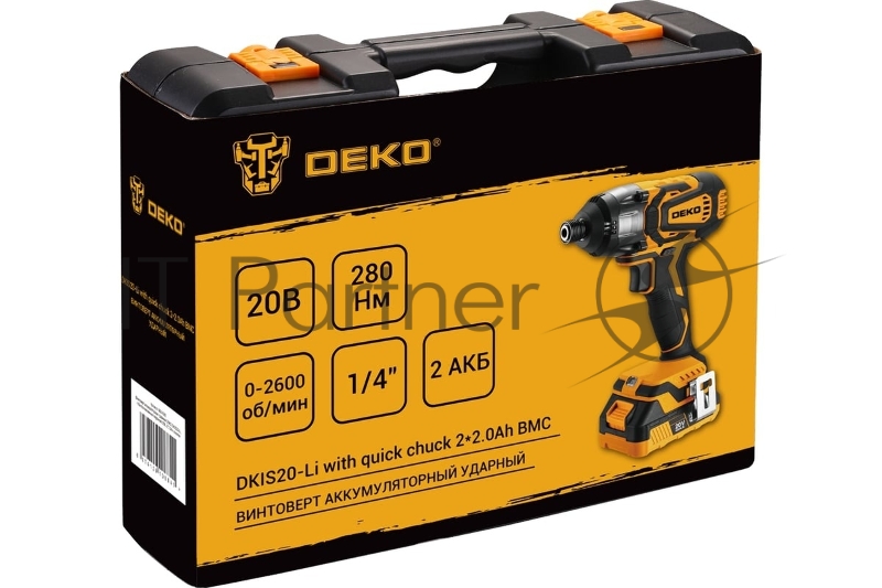 Винтоверт Deko DKIS20-Li, 20Вт, 063-4392