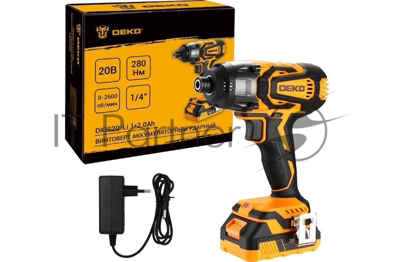 Винтоверт Deko DKIS20-Li, 1/4 063-4391