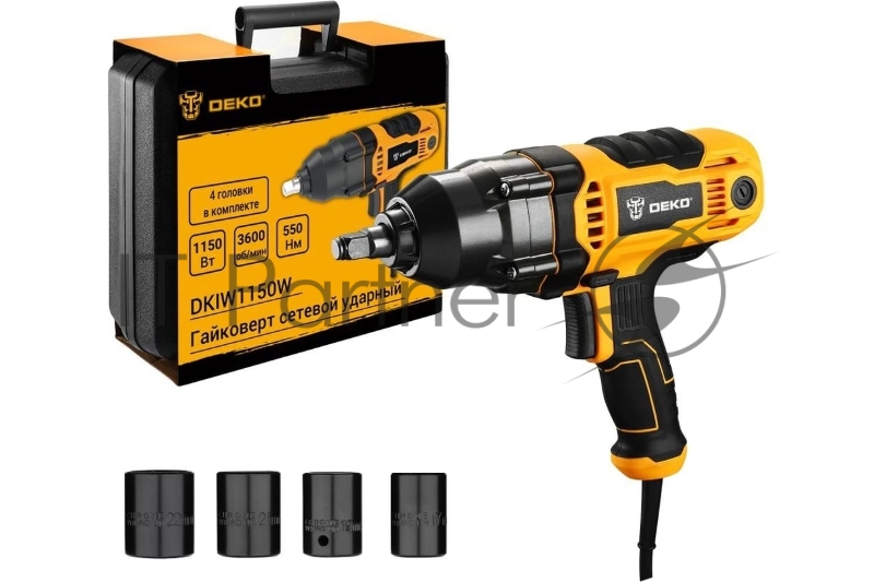 Ударный винтоверт Deko DKIW1150W, 1/2 084-1055