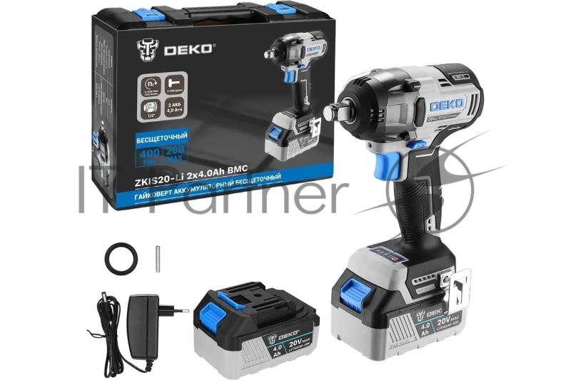 Ударный винтоверт Deko ZKIS20-Li, 1/2 084-1047