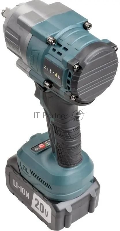 Гайковерт Zitrek Crusher 20 PRO аккум. патрон:квад.1/2 (кейс в комплекте) (085-1020)