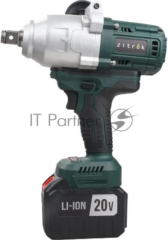 Гайковерт Zitrek Crusher 20 PRO MAX аккум. патрон:квад.1/2 (кейс в комплекте) (085-1023)