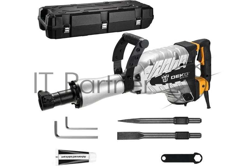 Молоток отбойный DEKO DKJH2050, 2050 Вт, 55 Дж, в кейсе 063-4318