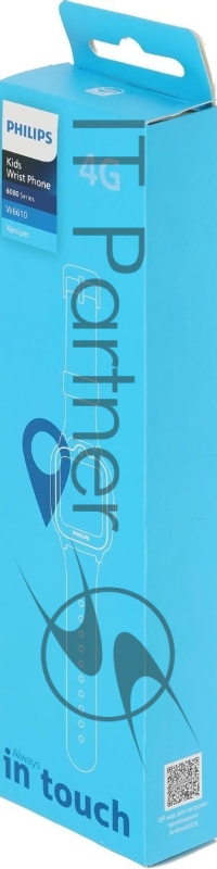 Смарт-часы Philips Kids W6610, 1.69, IPS, желтый CTW6610YL/00