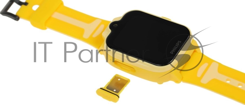 Смарт-часы Philips Kids W6610, 1.69, IPS, желтый CTW6610YL/00