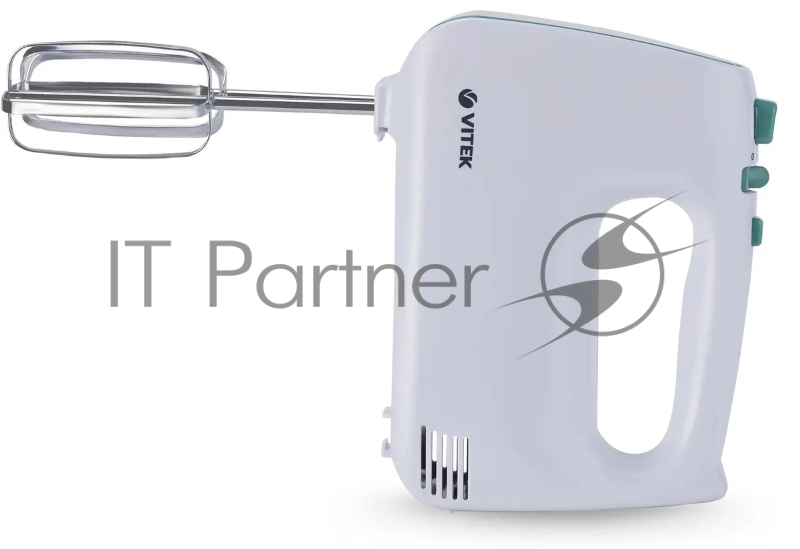 Миксер ручной Vitek VT-1490 белый/зеленый