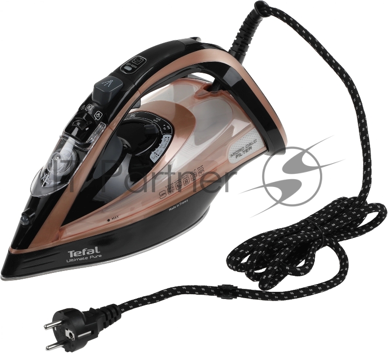 Утюг Tefal FV9845E0 3200Вт черный/бежевый