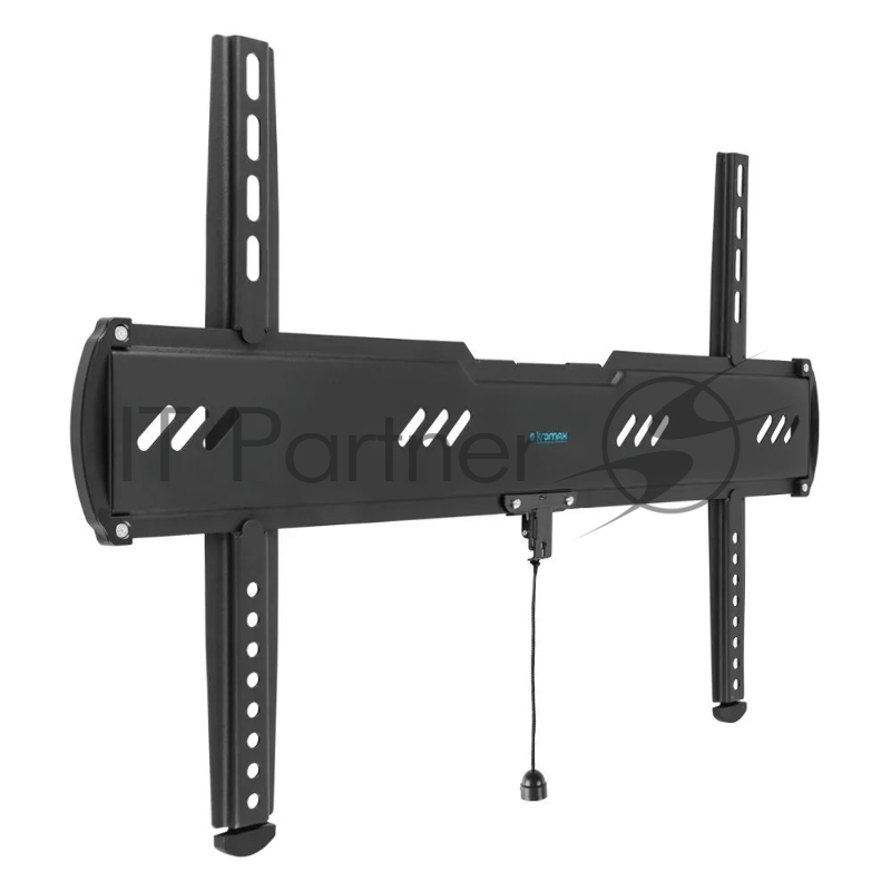 Кронштейн для телевизора Kromax Ultra Slim-100, 32-90, макс. 55кг, настенный, фиксированный черный