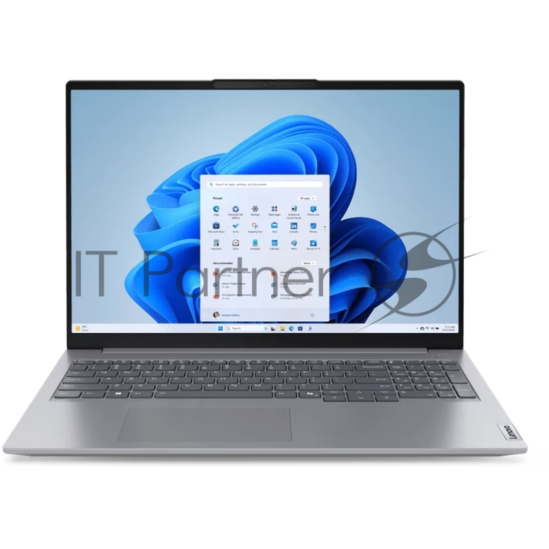 Ноутбук Lenovo ThinkBook G6 16-IRL Intel Core i7-13700H/16Gb/512Gb SSD/16WUXGA IPS/RJ45/USB-C/FngrP/Bklt/4 Cell 71Whr/ NoOS grey (RU гравировка, кабель в комплекте) 21KH00FTUE_RU