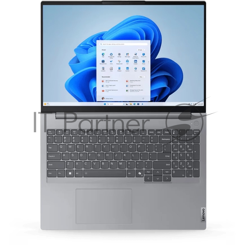 Ноутбук Lenovo ThinkBook G6 16-IRL Intel Core i7-13700H/16Gb/512Gb SSD/16WUXGA IPS/RJ45/USB-C/FngrP/Bklt/4 Cell 71Whr/ NoOS grey (RU гравировка, кабель в комплекте) 21KH00FTUE_RU