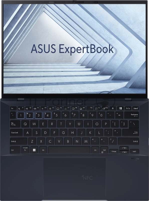 Ноутбук ASUS B9403CVAR-KM1219X 14(2880x1800 OLED)/Intel Core 5 120U(1.4Ghz)/16384Mb/1024PCISS Win11Pro