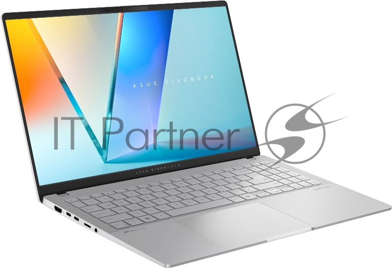 Ноутбук ASUS Vivobook S 15 OLED S5507QA-MA013W Snapdragon® X Plus X1P 42 100 3.4GHz LPDDR5X 16GB 1TB PCIE G4 SSD 15.6 3К (2880 x 1620) OLED 120Hz WIN11 HOME Cool Silver