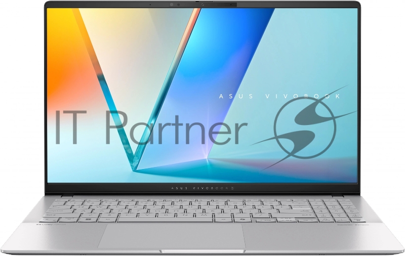 Ноутбук ASUS Vivobook S 15 OLED S5507QA-MA013W Snapdragon® X Plus X1P 42 100 3.4GHz LPDDR5X 16GB 1TB PCIE G4 SSD 15.6 3К (2880 x 1620) OLED 120Hz WIN11 HOME Cool Silver