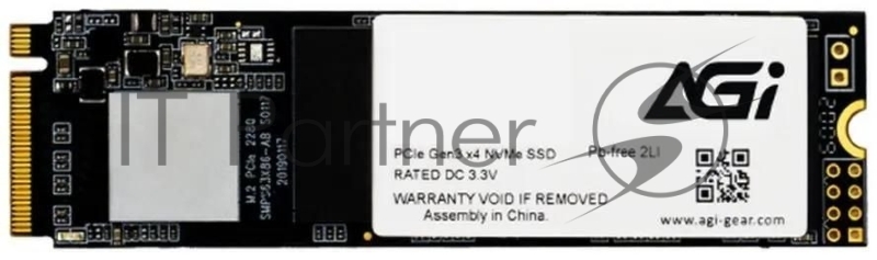Накопитель SSD AGi PCIe 3.0 x4 4TB AGI4T0GIMAI298 AI298 M.2 2280