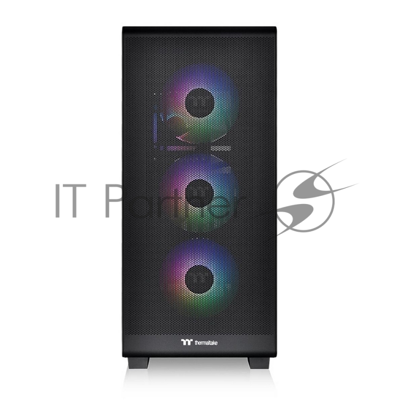 Корпус Thermaltake S250 TG ARGB Mid Tower Chassis (CA-1Y6-00M1WN-00) Black Win1 SPCC/Tempered Glass* 1/CT120 ARGB Fan*4/Brown Box