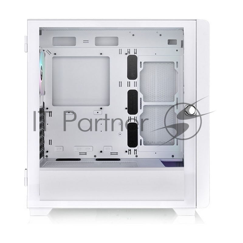 Корпус Thermaltake S250 TG ARGB Mid Tower Chassis (CA-1Y6-00M6WN-00) Snow White/Win1 SPCC/Tempered Glass* 1/CT120 ARGB White Fan*4/Brown Box