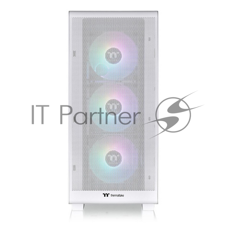 Корпус Thermaltake S250 TG ARGB Mid Tower Chassis (CA-1Y6-00M6WN-00) Snow White/Win1 SPCC/Tempered Glass* 1/CT120 ARGB White Fan*4/Brown Box