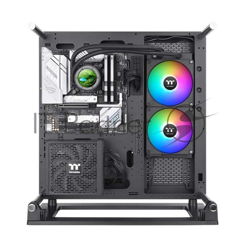 Жидкостная система охлаждения Thermaltake CL-W416-PL14SW-A All-In-One Liquid Cooler System/ARGB Fan 140*2/PWM 500-1800 rpm/Water Block 2.1 inch LCD
