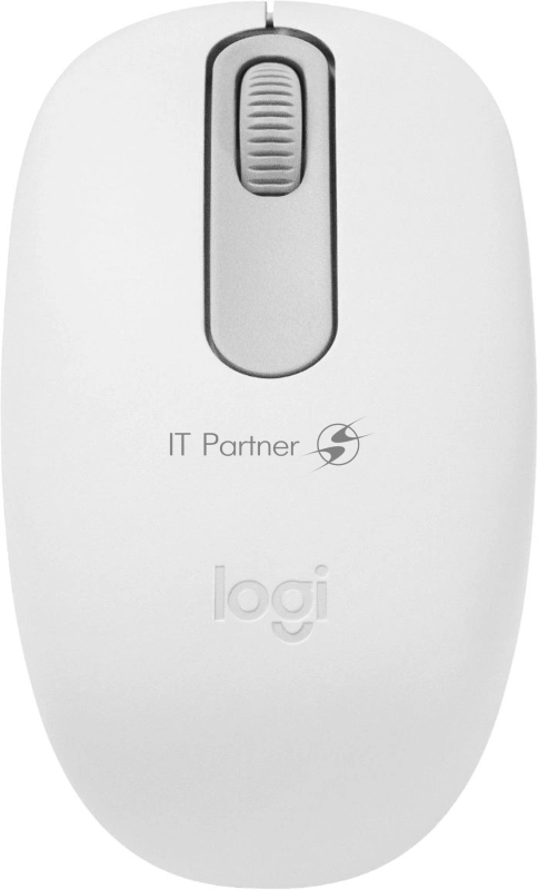 Мышь беспроводная Logitech M196 белый оптическая 1000dpi BT 2 кнопки