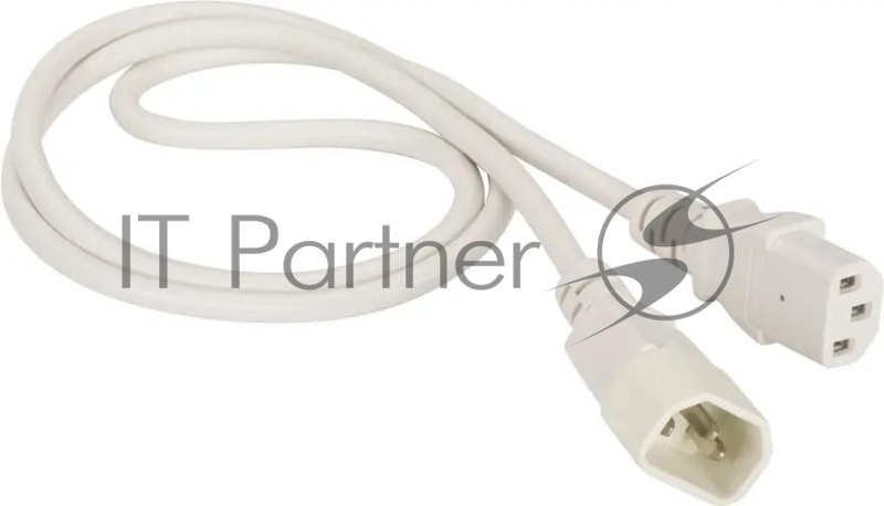 Шнур питания Lanmaster LAN-PP13/14-1.5-WH C13-С14 проводник.:3x0.75мм2 1.5м 220В 10А белый