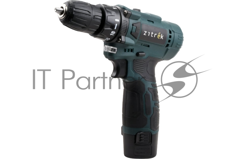Дрель-шуруповерт Zitrek Green 12V Max аккум. патрон:быстрозажимной (085-1016)