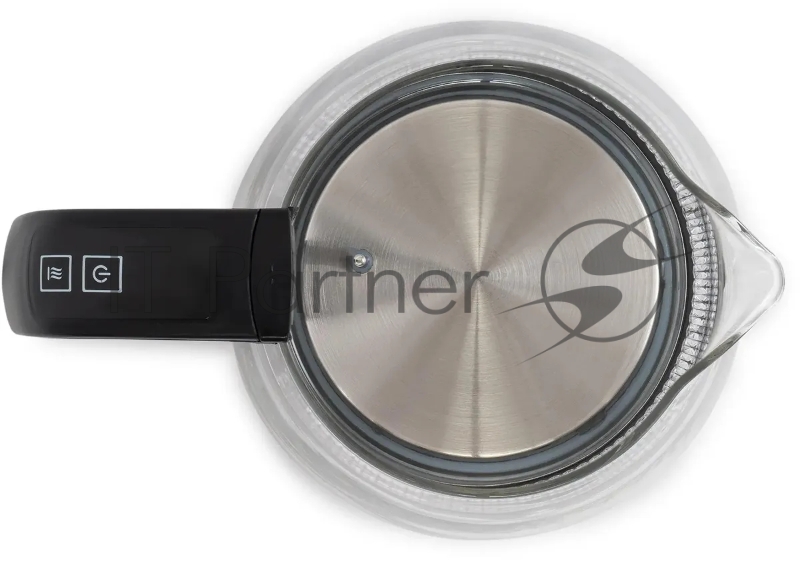 Чайник электрический Starwind SKS3036 1.7л. 2200Вт черный корпус: стекло