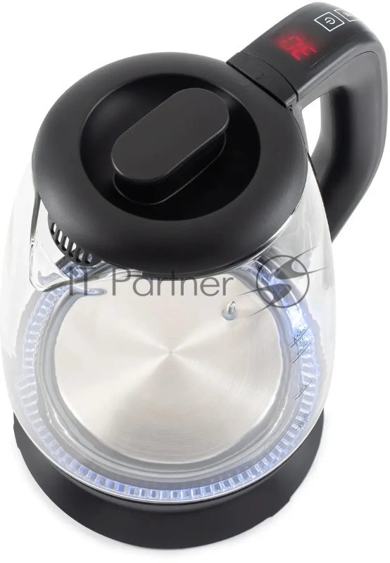 Чайник электрический Starwind SKS3036 1.7л. 2200Вт черный корпус: стекло