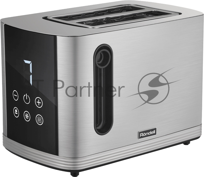 Тостер Rondell RDE-1201 800Вт стальной