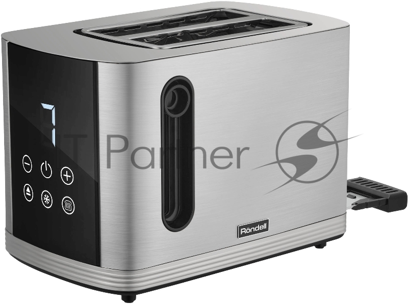 Тостер Rondell RDE-1201 800Вт стальной