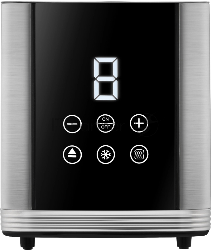 Тостер Rondell RDE-1201 800Вт стальной