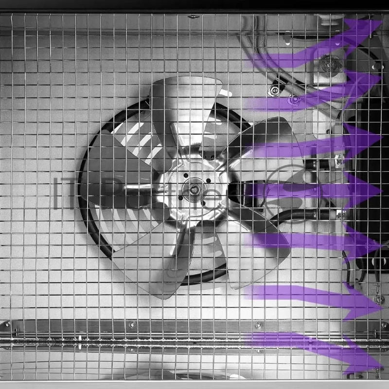 Сушка для фруктов и овощей Kitfort КТ-1973 24под. 800Вт нержавеющая сталь