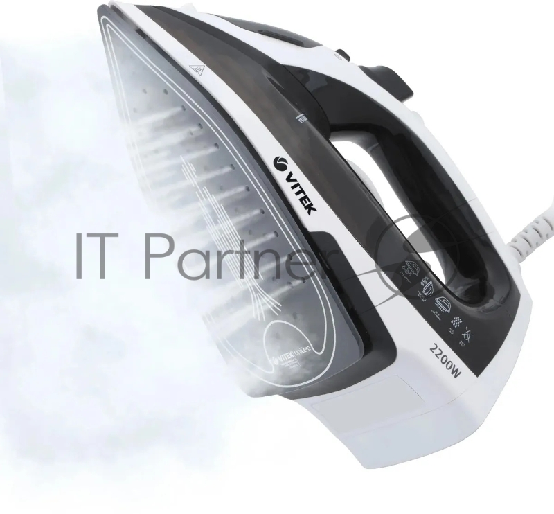 Утюг Vitek Metropolis VT-8338 серый/белый