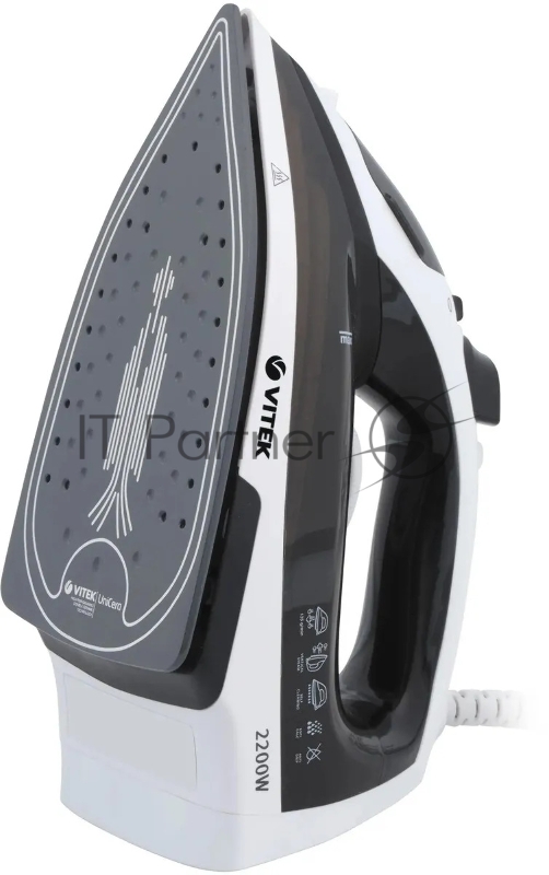 Утюг Vitek Metropolis VT-8338 серый/белый