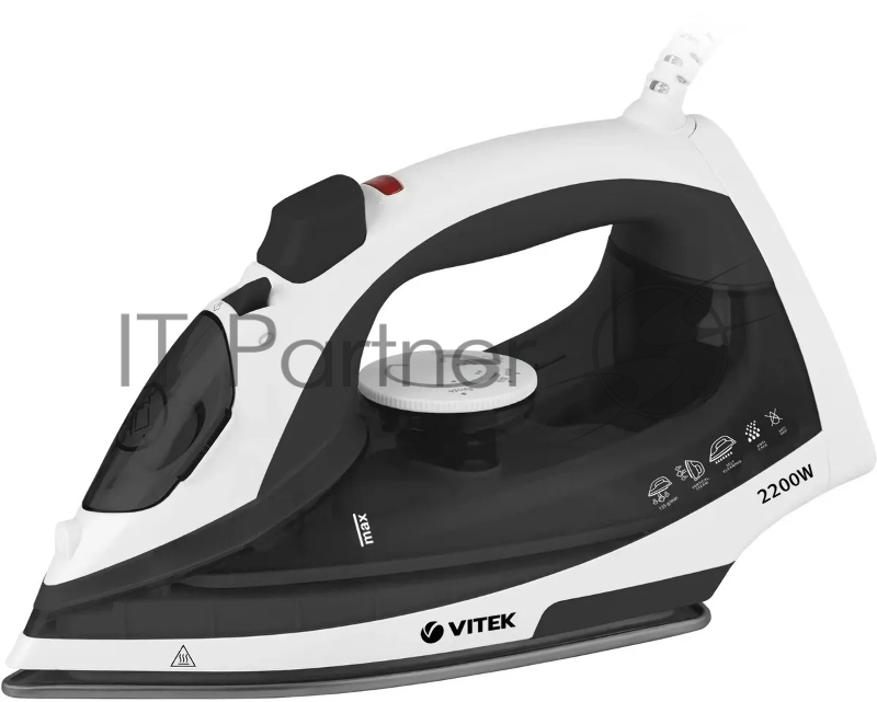 Утюг Vitek Metropolis VT-8338 серый/белый