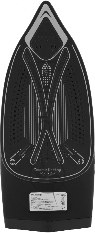 Утюг Starwind SIR2845 2800Вт черный/серебристый