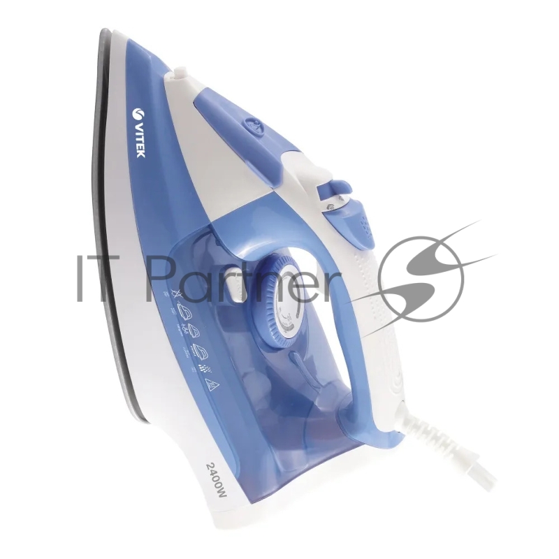 Утюг Vitek VT-8330 белый/голубой