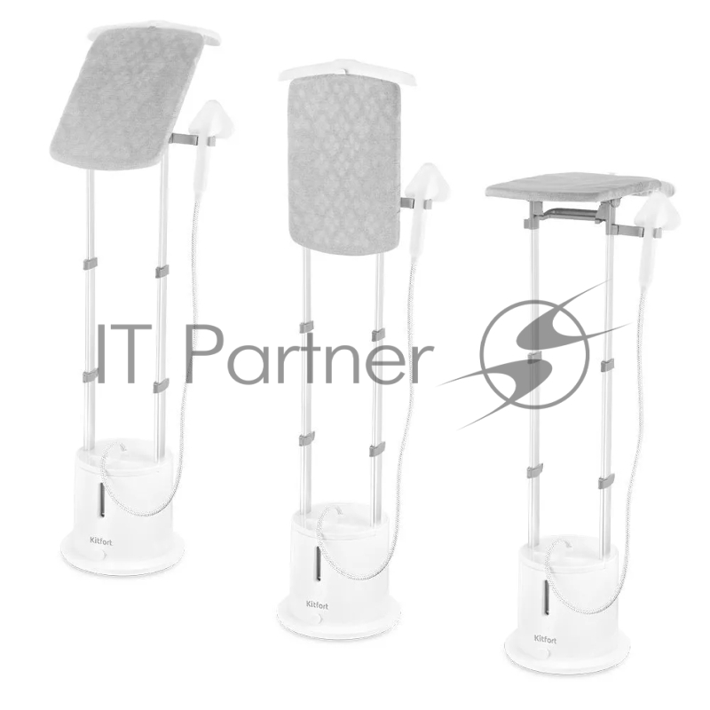 Отпариватель напольный Kitfort КТ-9134 2280Вт белый/черный