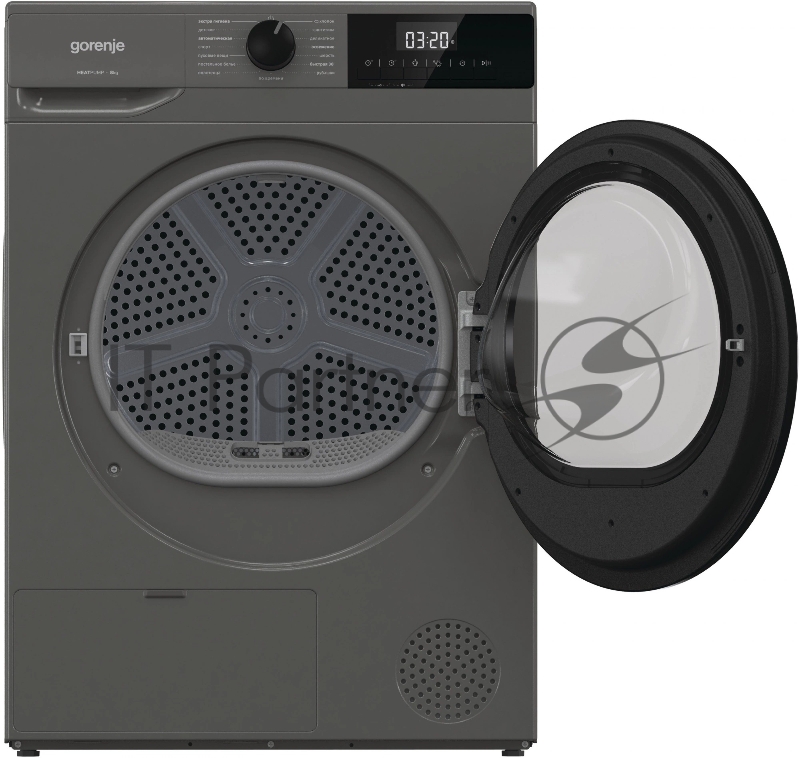 Сушильная машина Gorenje D2HNE82/C кл.энер.:A++ макс.загр.:8кг серый