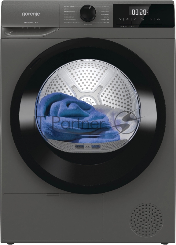 Сушильная машина Gorenje D2HNE82/C кл.энер.:A++ макс.загр.:8кг серый