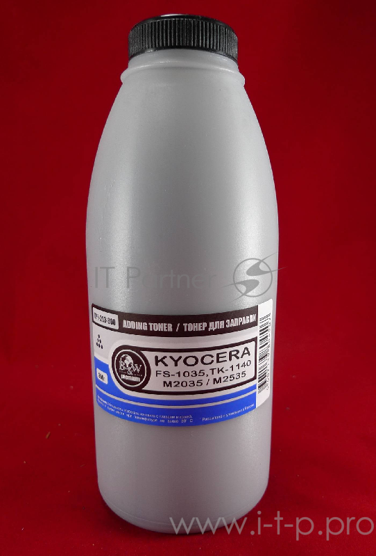 Тонер для Kyocera TK-1140, FS-1035/1135MFP, M2035/M2535 (фл. 300г) B&W Premium (Tomoegawa) фас. Росс