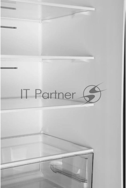 Холодильник Hyundai CC50073F черный, двухкамерный, 273/142л, морозилка снизу