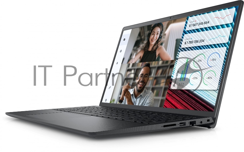 Ноутбук Dell Vostro 3520 15.6/WVA/Core i5 1235U/8Gb/SSD512Gb/Intel UHD Graphics/Ubuntu/black/1.9 кг