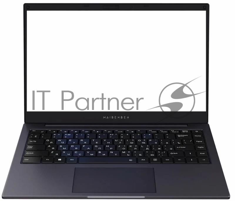 Ноутбук Maibenben S14A Ryzen 5 4600U 16Gb SSD 512Gb AMD Radeon Graphics 14 FHD IPS Cam 38Вт*ч Linux Темно-синий S14A-R540UMF1SLURE0