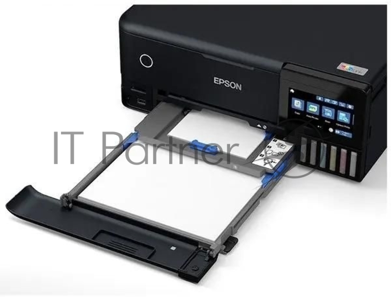 МФУ струйный Epson EcoTank L8160 (C11CJ20503) черный, A4, ч/б печ. 16 стр/мин., цв. печ. 12 стр/мин., 5760x1440 DPI, USB, Wi-Fi, Ethernet