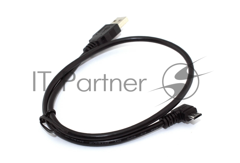 Кабель USB Type A на Micro USB угол влево 0,5 м