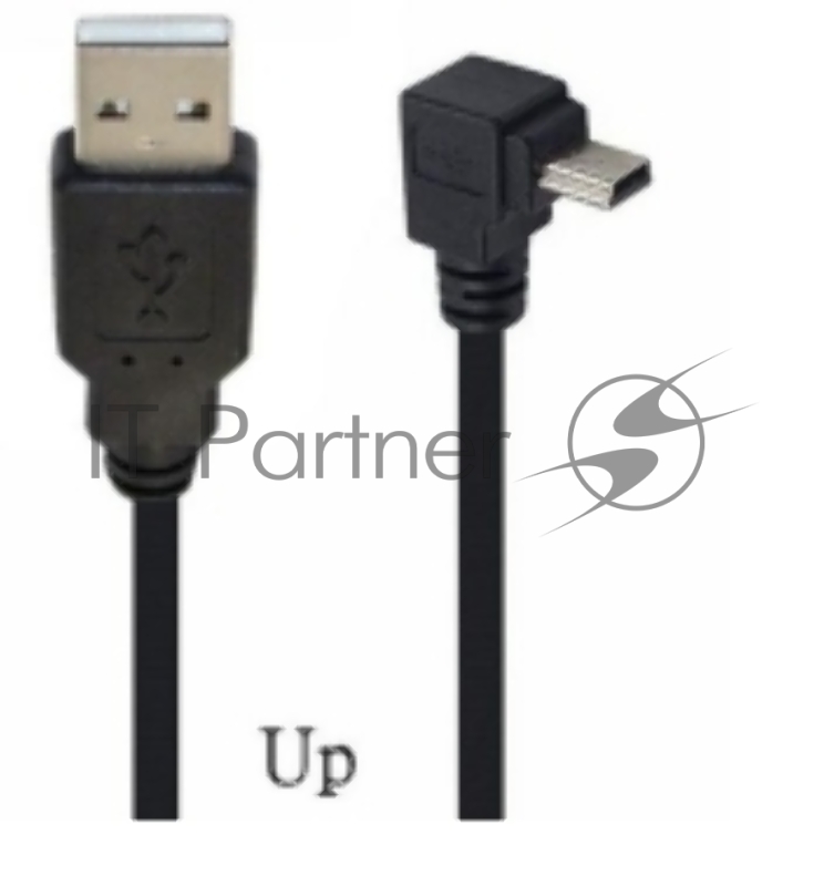Кабель USB Type A на Mini USB угол вверх 1,5 м