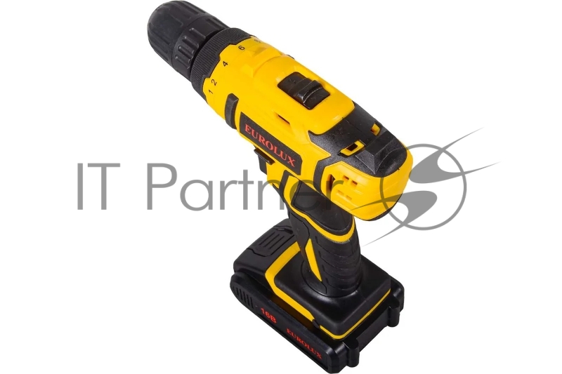Дрель-шуруповерт аккумуляторная ДА-16/2Li Eurolux