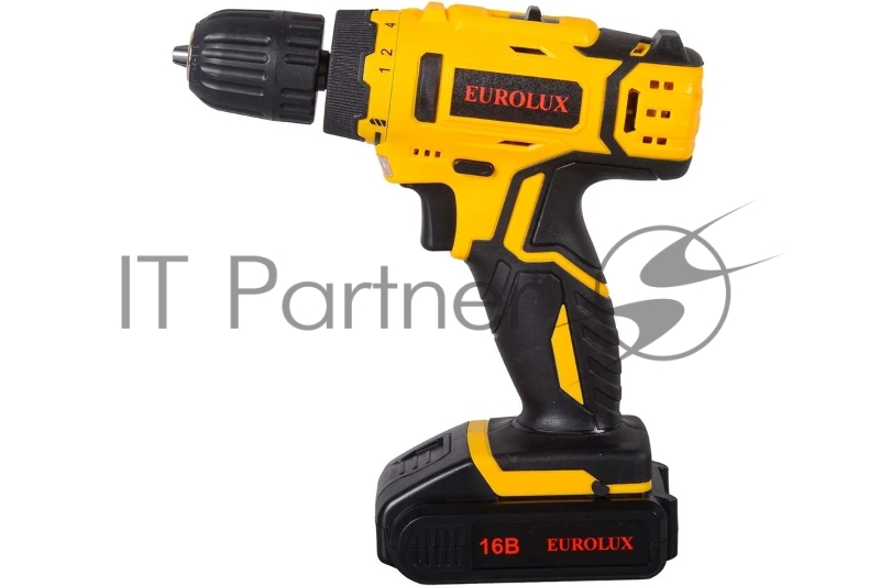 Дрель-шуруповерт аккумуляторная ДА-16/2Li Eurolux