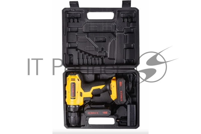 Дрель-шуруповерт аккумуляторная ДА-16/2Li Eurolux