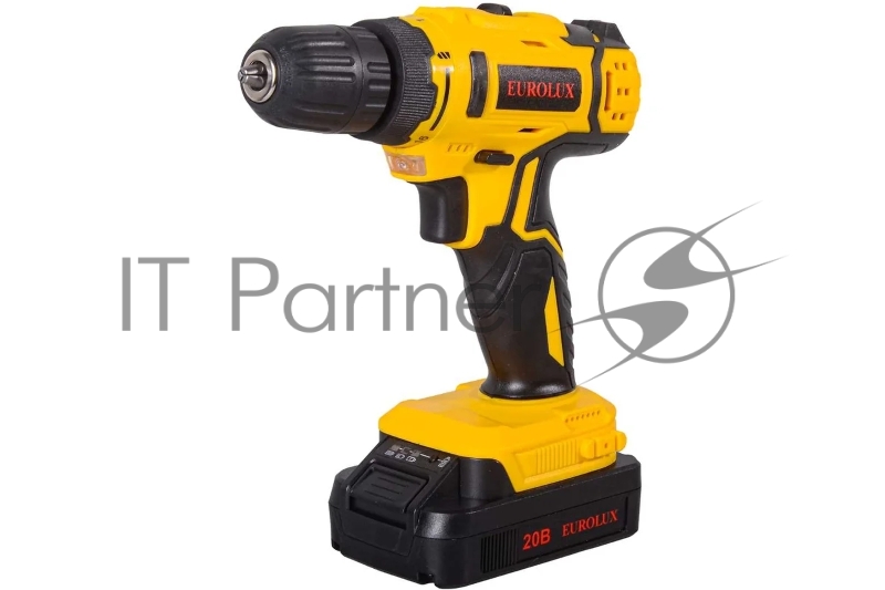 Дрель-шуруповерт аккумуляторная ДА-20/2Li Eurolux